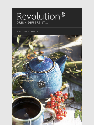 Revolution Tea - Celebrate National Herbal Tea Day with BOGO 50% Off!