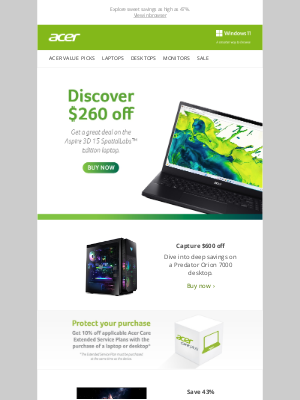 Acer - Launch into summertime with sizzling deals—up to $600 off