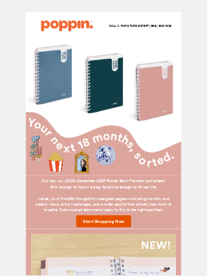 Poppin - The 2025-26 Poppin Planners Are Here!