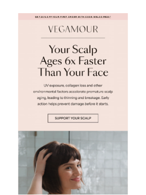 VEGAMOUR - Your scalp ages faster than you think 💡