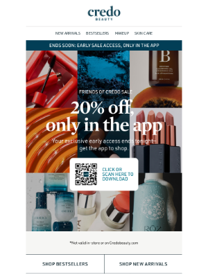 Credo Beauty - Ends soon: 20% off in the app