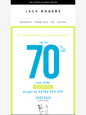 Jack Rogers - FLASH SALE: Up To 70% Off