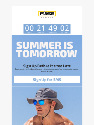 Fuse Lenses - You're Running Out of Time! ⌛