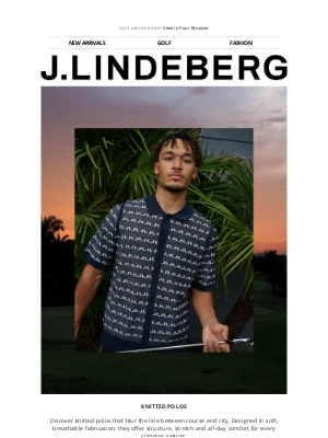 J.Lindeberg - Go-To Polos with an Edge