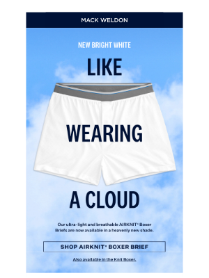Mack Weldon - Welcome to underwear heaven.