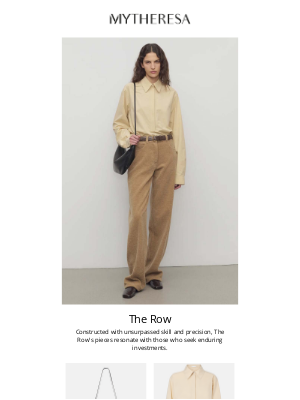 My Theresa - The Row, Bottega Veneta, Brunello Cucinelli