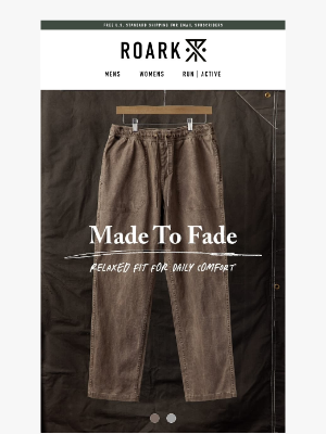 Roark - Introducing the Made to Fade Pant