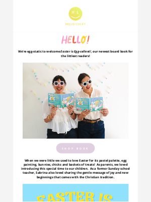 Hello!Lucky - Sister Share: Egg-citing and New! 🥚