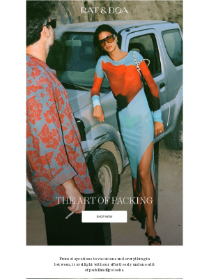 Rat & Boa (Australia) - The Art Of Packing