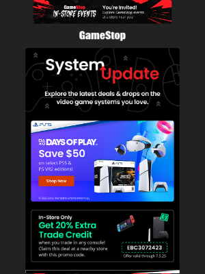 GameStop - 👵 💵 Here sweetie, take this $50 deal and buy yourself a PS5 or PS VR2!