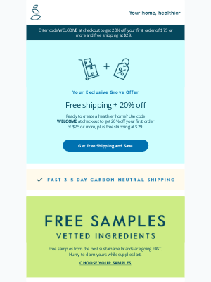 Grove Collaborative - Your Grove welcome offer is waiting