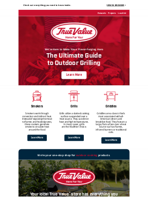True Value - 🔥 The Ultimate Guide to Outdoor Grilling