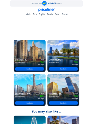 Priceline - Today's the day for hotel deals 📣