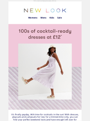 New Look (UK) - Payday party! 100s of dresses at £12