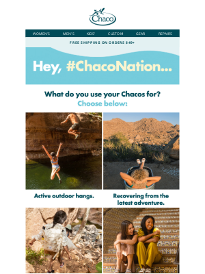 Chaco - What kind of adventure are you getting into?