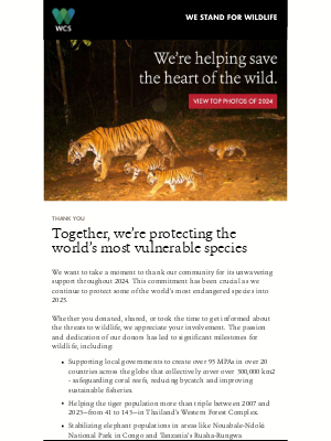 Wildlife Conservation Society - Together, we’re keeping wild hearts beating.