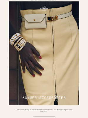 Hermes USA - Summer accessories