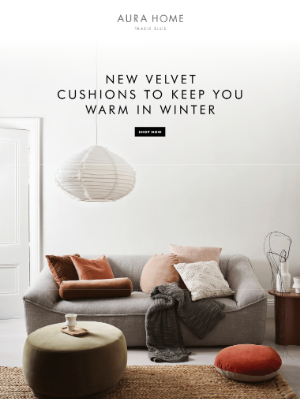Aurahome - ❄️ New Collection Cushions & Throws to keep you Warm this Winter ❄️