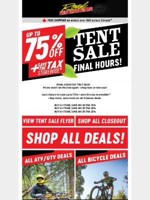 Royal Distributing - ⚠️TENT SALE: FINAL HOURS⚠️