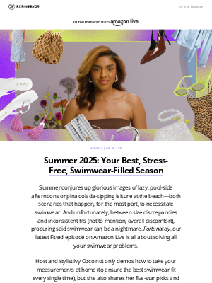 Refinery29 - All your swimwear problems, solved