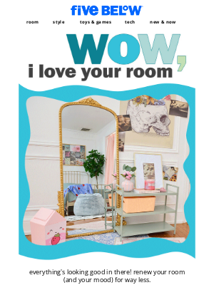 Hollar - wow, i love your room. thanks, it's 5B!