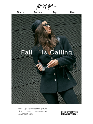 Nasty Gal (United Kingdom) - Fall is calling… 📞 🍁