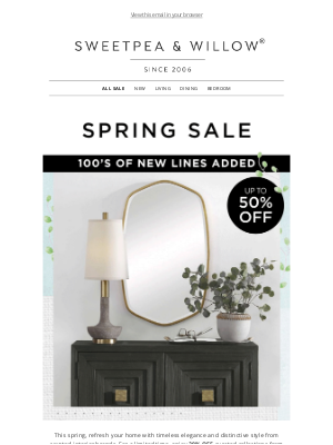 Sweetpea & Willow - Your Dream Home Starts This Spring