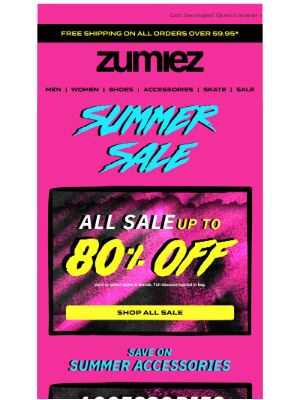 Zumiez - Save on Summer Accessories ✨