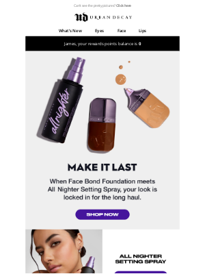 Urban Decay - Come Back to a Look That Won't Quit