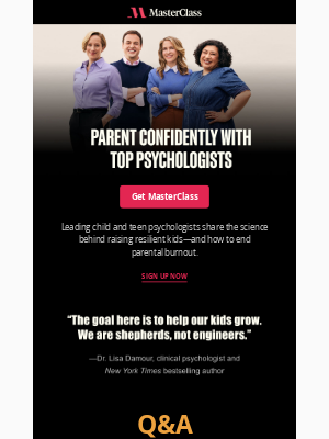 MasterClass - 3 science-backed tips for more effective parenting