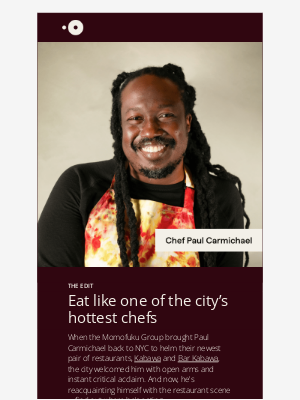 OpenTable - Where Kabawa’s Paul Carmichael eats in NYC