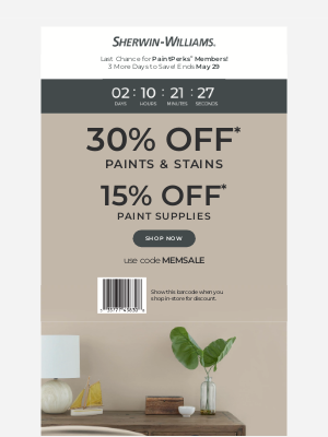 Sherwin Williams - 🤫Shhhh...this is for Members Only...