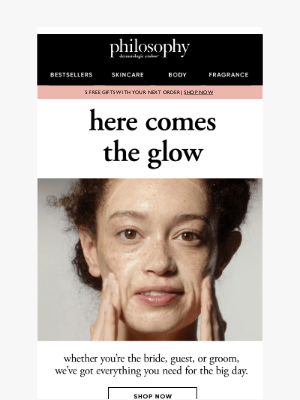 philosophy - Summer Wedding Essentials From Head to Toe
