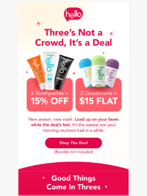 Hello Products - Treat Yourself x3 😁😉😍