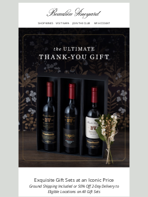 Beaulieu Vineyard - Exquisite Gift Sets Curated for You