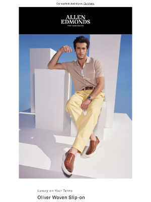 Allen Edmonds - The sneaker made for laidback luxury
