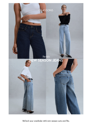 Glassons - NEW SEASON JEANS $59.99