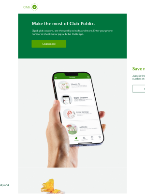 Publix Super Markets - Clip, save, and so much more!