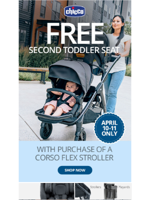 Chicco USA - Celebrate National Sibling Day with a FREE SEAT