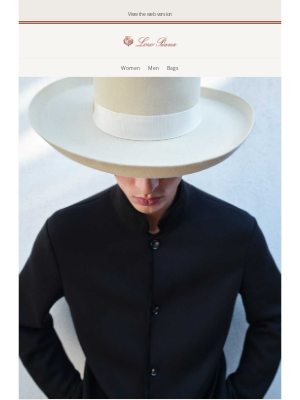 Loro Piana - The Spagna, an epitome of practical elegance
