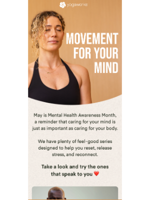 YogaWorks - 🧠 Movement for your mental health