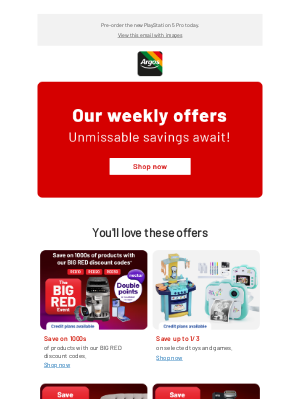 Sainsbury's (United Kingdom) - These deals won't hang around 💸 save with our BIG RED codes