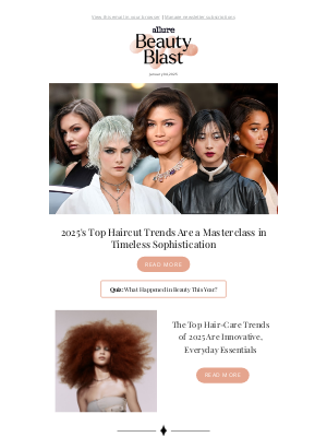 Allure - 2025's Top Haircut Trends Are a Masterclass in Timeless Sophistication