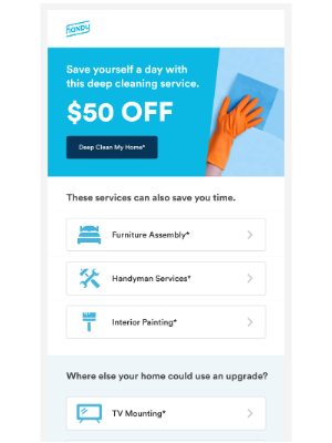 Handy - $50 Off?! Grab This Deep Cleaning Discount