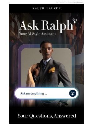 Ralph Lauren - Introducing Ask Ralph