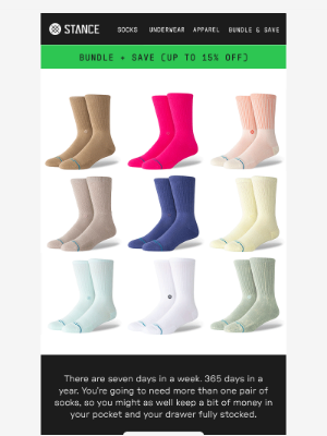 Stance - 👀 Bundle & Save up to 15% OFF