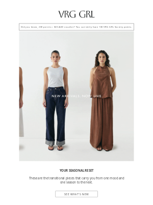 VRG GRL - Wardrobe Refresh... Incoming
