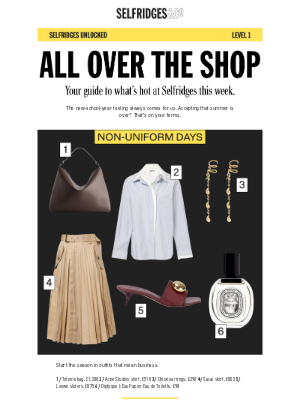 Selfridges (United Kingdom) - Hot this week