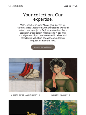Christie's - Ever wondered what your collection is worth?