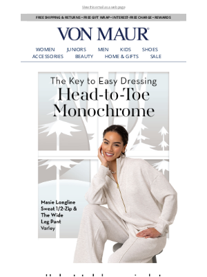 Von Maur - Make Monochromatic Moments